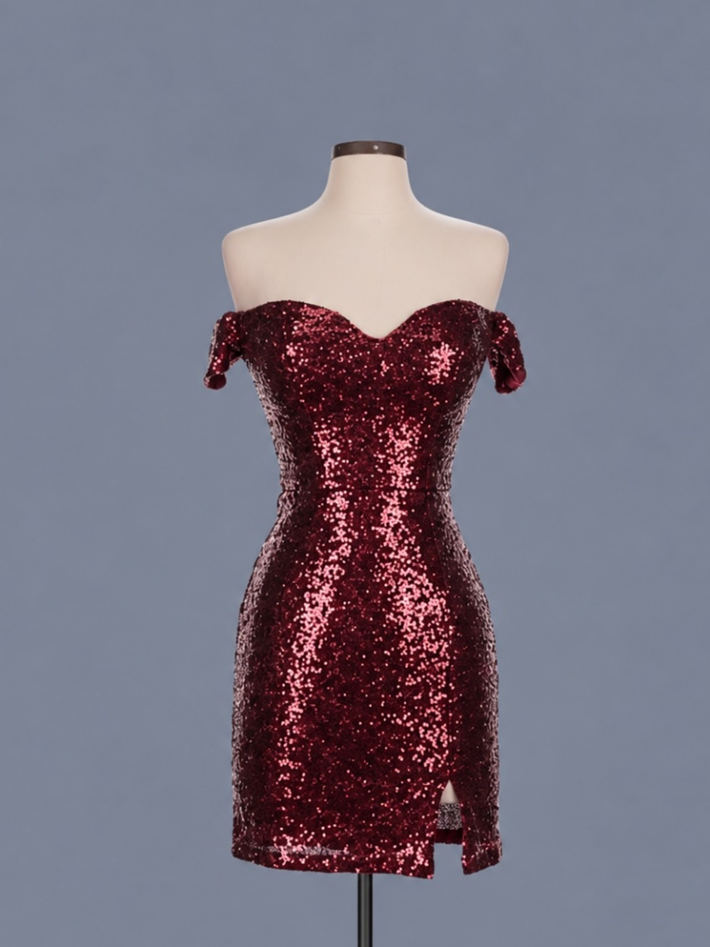 B. Darlin Sequin Off Shoulder Mini Dress – Size 0 – NWT